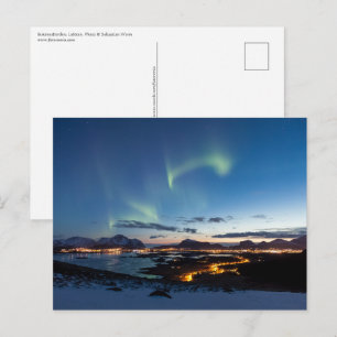 Lofoten Leknes Postkarte