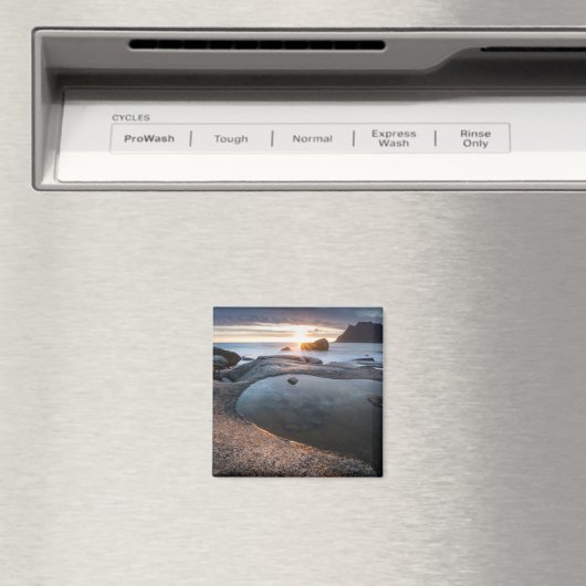 Lofoten Midnight Sun Magnet (In Situ (Geschirrspüler))