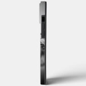 Lofoten Mountain Black and White Foto Case-Mate iPhone Hülle (Rückseite / Links)