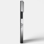 Lofoten Mountain Black and White Foto Case-Mate iPhone Hülle (Rückseite / Rechts)