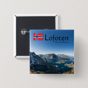 Lofoten Norwegen Button