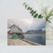 Lofoten Norwegen Fotokarte (Stehend Vorderseite)