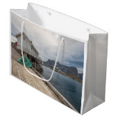 Lofoten Norwegen Große Geschenktüte (Vorderseite Schrägansicht)