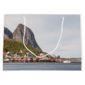 Lofoten Norwegen Große Geschenktüte (Vorderseite)