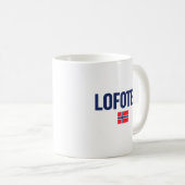 LOFOTEN Norwegen Kaffeetasse (VorderseiteRechts)