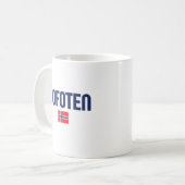 LOFOTEN Norwegen Kaffeetasse (Vorderseite Links)