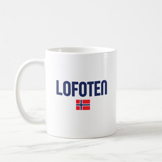 LOFOTEN Norwegen Kaffeetasse (Links)