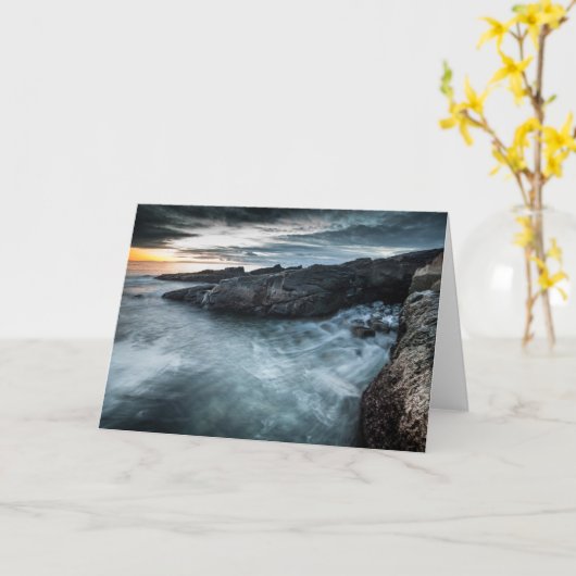 Lofoten Norwegen Karte (Gelbe Blume)