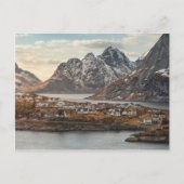 Lofoten Norwegen Landschaft Postkarte (Vorderseite)
