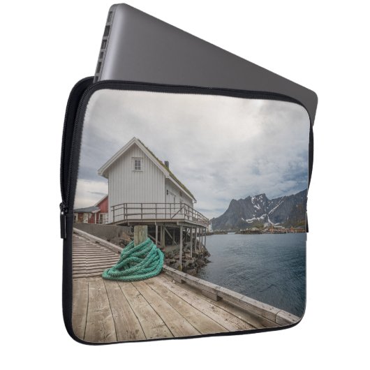 Lofoten Norwegen Laptopschutzhülle (Vorne Rechts)