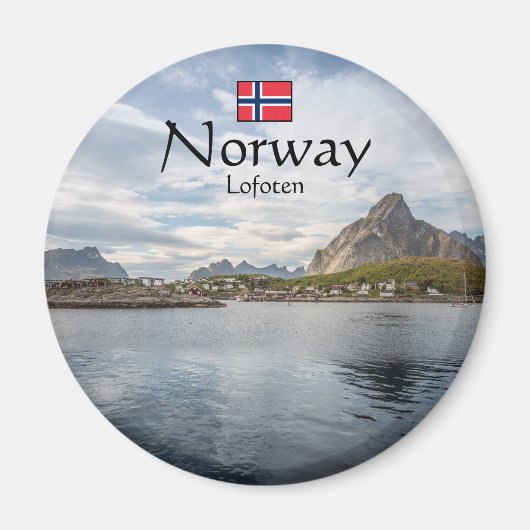 Lofoten Norwegen Magnet (Vorne)