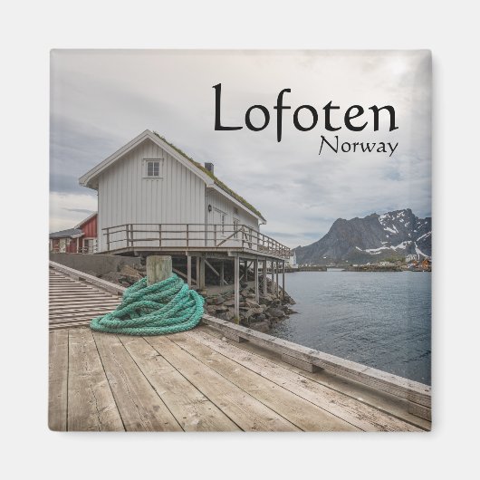 Lofoten Norwegen Magnet (Vorne)