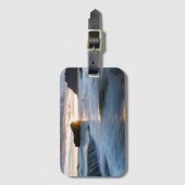 Lofoten Norwegen Midnight Sun Gepäckanhänger (Vorderseite Vertikal)