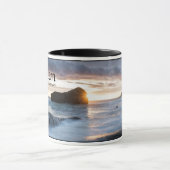 Lofoten Norwegen Midnight Sun Tasse (Zentrum)