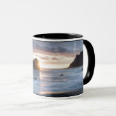 Lofoten Norwegen Midnight Sun Tasse (VorderseiteRechts)