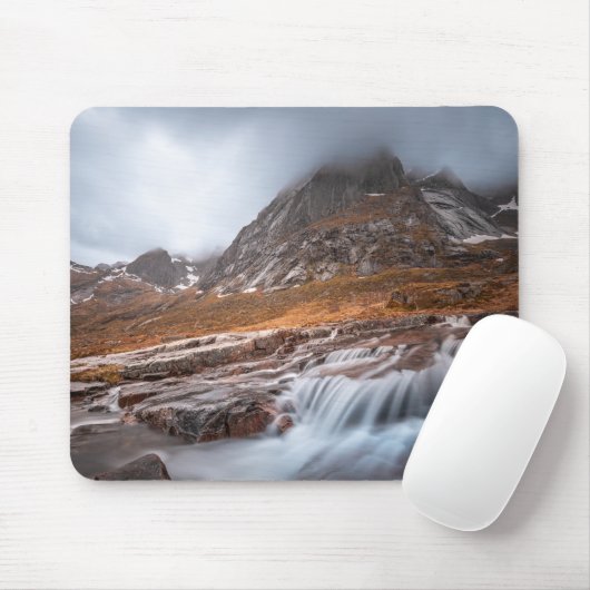 Lofoten Norwegen Mousepad (Mit Mouse)