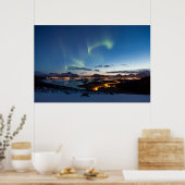 Lofoten Norwegen Northern Lights Poster (Küche)