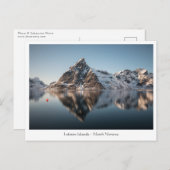 Lofoten Norwegen Postcard Postkarte (Vorne/Hinten)