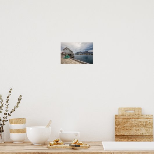 Lofoten Norwegen Poster (Küche)