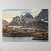Lofoten Norwegen Poster (Vorne)