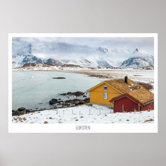 Lofoten, Norwegen Poster (Vorne)