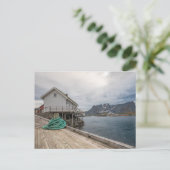 Lofoten Norwegen Postkarte (Stehend Vorderseite)