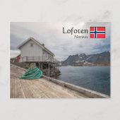 Lofoten Norwegen Postkarte (Vorderseite)
