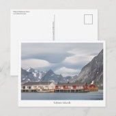 Lofoten Norwegen Postkarte (Vorne/Hinten)