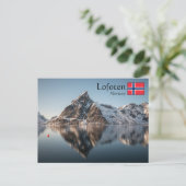 Lofoten Norwegen Postkarte (Stehend Vorderseite)