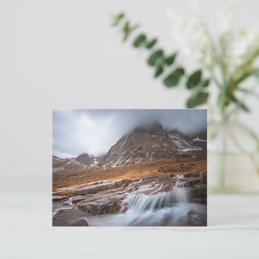 Lofoten Norwegen Postkarte (Stehend Vorderseite)