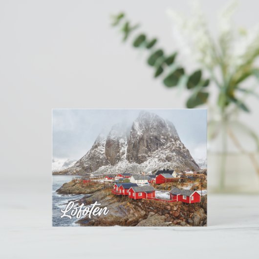 Lofoten, Norwegen Postkarte (Stehend Vorderseite)