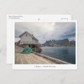 Lofoten Norwegen Postkarte (Vorne/Hinten)
