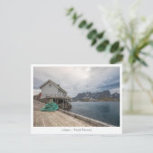 Lofoten Norwegen Postkarte (Stehend Vorderseite)