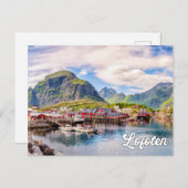 Lofoten, Norwegen Postkarte (Vorne/Hinten)