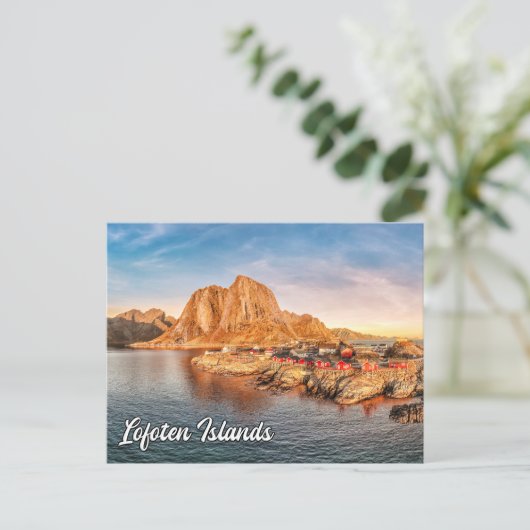 Lofoten, Norwegen Postkarte (Stehend Vorderseite)