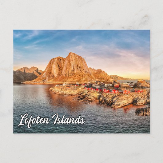 Lofoten, Norwegen Postkarte (Vorderseite)