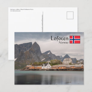 Lofoten Norwegen Postkarte