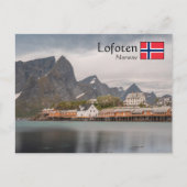 Lofoten Norwegen Postkarte (Vorderseite)