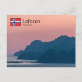 Lofoten Norwegen Postkarte (Vorderseite)