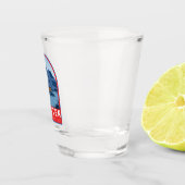 Lofoten Norwegen Reisen Vintag Art Schnapsglas (Rechts)