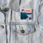 Lofoten Norwegen Souvenir Button (Beispiel)