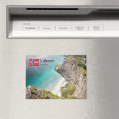 Lofoten Norwegen Souvenir Magnet (In Situ (Geschirrspüler))