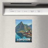 Lofoten Norwegen Travel Magnet (In Situ (Geschirrspüler))