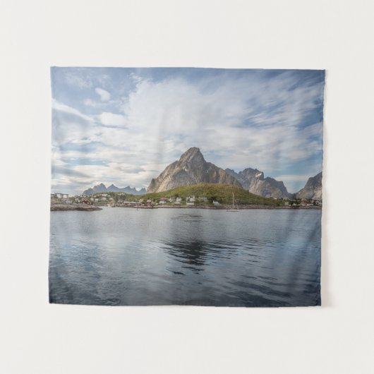 Lofoten Norwegen Wandteppich (Vorderseite (Horizontal))