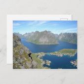 Lofoten Postkarte (Vorne/Hinten)