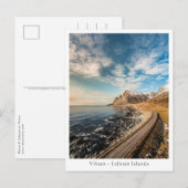 Lofoten Postkarte (Vorne/Hinten)