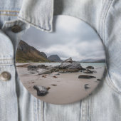 Lofoten Ramberg Beach Button (Beispiel)