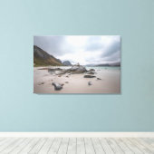 Lofoten Ramberg Beach Leinwanddruck (Insitu (Holzboden))
