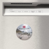 Lofoten Ramberg Beach Magnet (In Situ (Geschirrspüler))