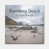 Lofoten Ramberg Beach Magnet (Vorne)